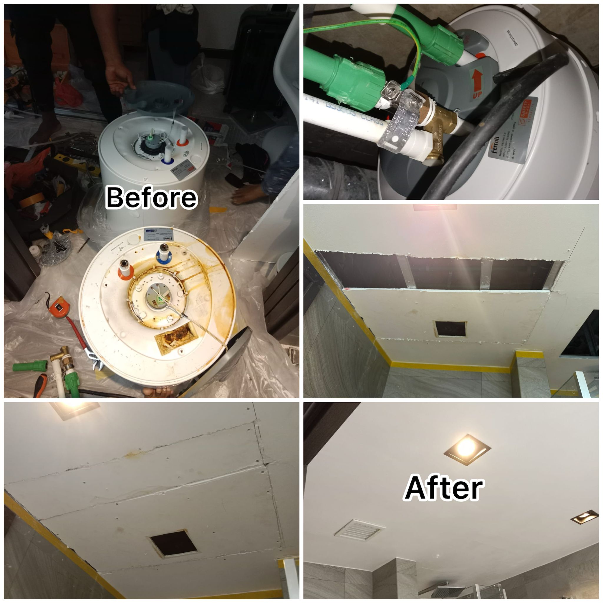 Expert Water Heater Replacement Service in Singapore – Tasfia Engineering & Construction Pte Ltd